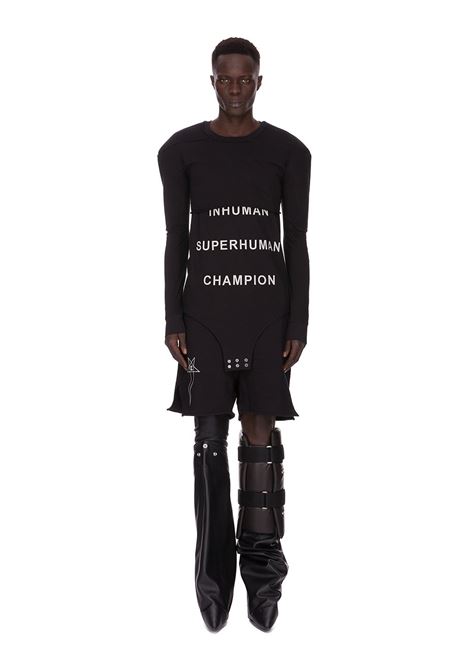 pantaloncini uomo neri RICK OWENS X CHAMPION | CM01E1683 CHFE09